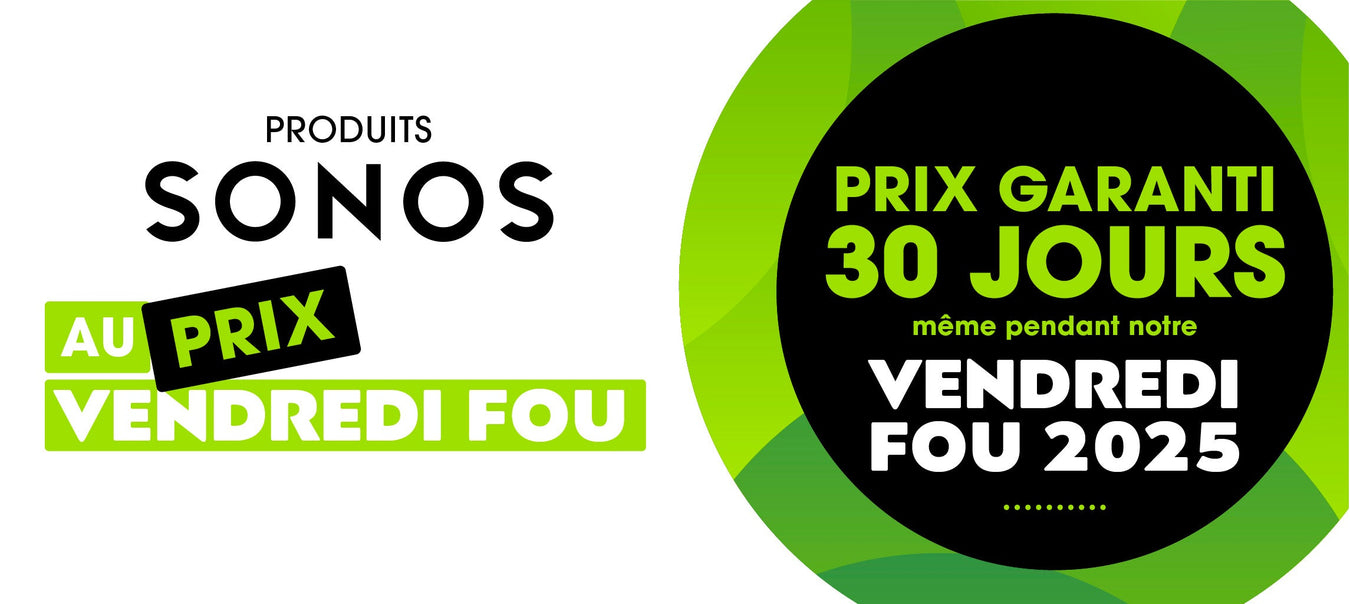 Produits Sonos du Vendredi fou 2025 | SONXPLUS St-Georges