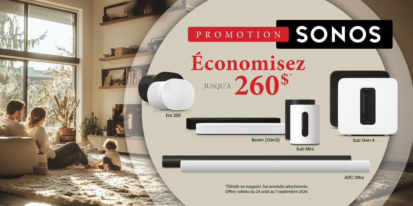 Labour Day promotion with Sonos | SONXPLUS Saint-Georges