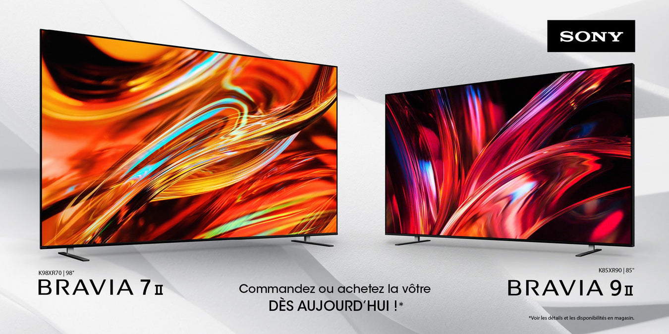 The new Sony RGB series | SONXPLUS St-Georges