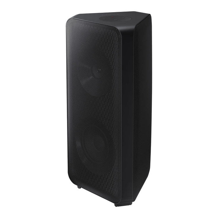 Samsung MXST50B | Haut-parleur portable puissant - Tour de son - Bluetooth - 240W - Fonction Karaoké - Lumières à DEL - Connexion Bluetooth multiple - Noir-Sonxplus St-Georges