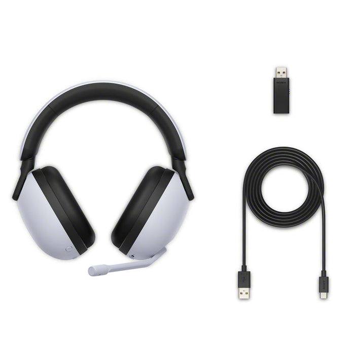 Sony WHG900N/W | Écouteurs circum-auriculaires INZONE H9 - Pour Gamer - Sans fil - Bluetooth - Suppression active du bruit - Blanc-Sonxplus St-Georges