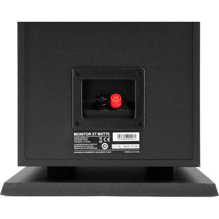 Polk Monitor XT70 | Haut-parleurs de plancher - Tour - Certifié Hi-Res Audio - Noir - Paire-Sonxplus St-Georges