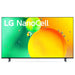 LG 86NANO75UQA | Téléviseur intelligent 86" NanoCell 4K - DEL - Série Nano75 - HDR - Processeur IA a7 Gen5 4K - Noir-Sonxplus St-Georges