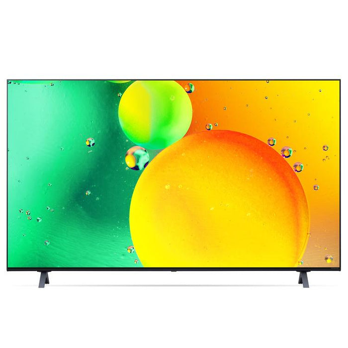 LG 86NANO75UQA | Téléviseur intelligent 86" NanoCell 4K - DEL - Série Nano75 - HDR - Processeur IA a7 Gen5 4K - Noir-Sonxplus St-Georges