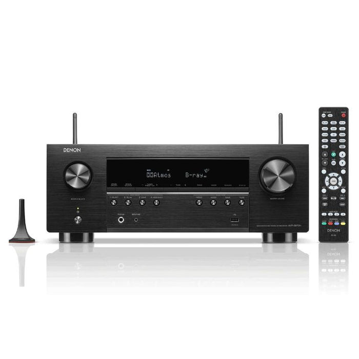 Denon AVRS970H | Récepteur AV - 7.2 canaux d'amplification - Cinéma maison - 8K - HEOS - Noir-Sonxplus St-Georges