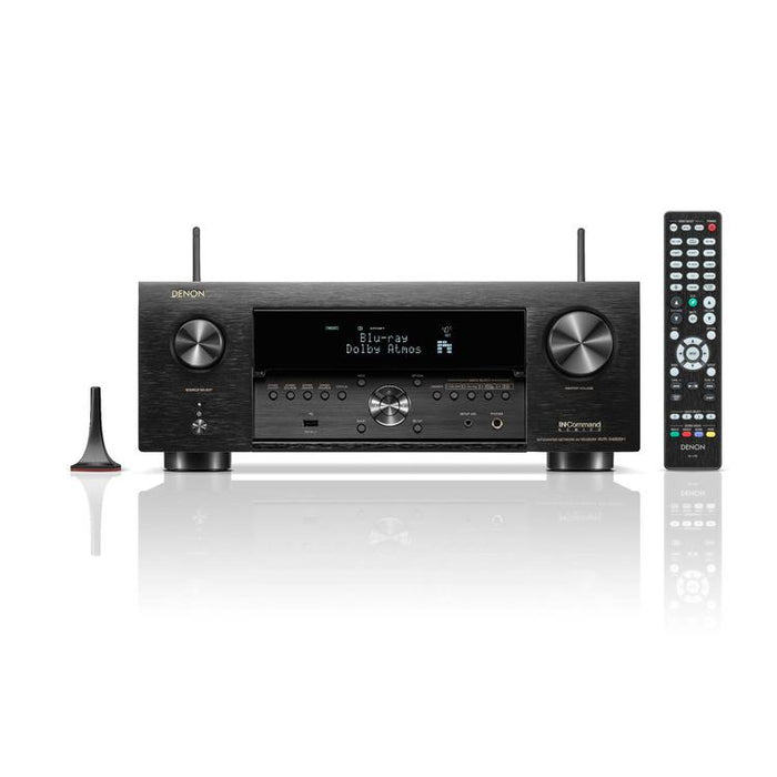 Denon AVRX4800H | Récepteur AV 9.4 canaux - 8K - Auro 3D - Cinéma maison - HEOS - Noir-Sonxplus St-Georges