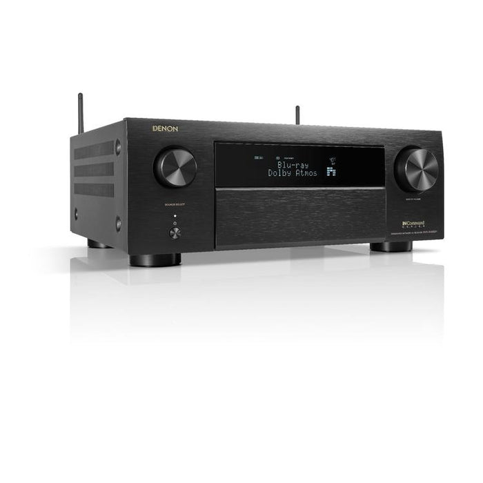 Denon AVRX4800H | Récepteur AV 9.4 canaux - 8K - Auro 3D - Cinéma maison - HEOS - Noir-Sonxplus St-Georges