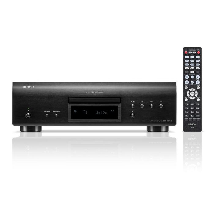 Denon DCD-1700NE | Lecteur CD/SACD - Avec Advanced AL32 Processing Plus - Mécanisme SVH - Noir-Sonxplus St-Georges