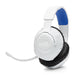 JBL Quantum 360P | Casque de jeu circum-auriculaire - Sans Fil - Pour Console Playstation - Blanc/Bleu-Sonxplus St-Georges