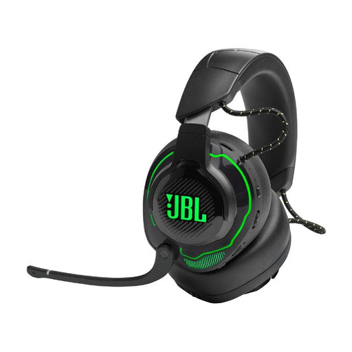 JBL Quantum 910X | Casque de jeu Pro circum-auriculaire - Sans Fil - Pour Console X-box - Éclairage RGB - Réduction de bruit - Noir/Vert-Sonxplus St-Georges