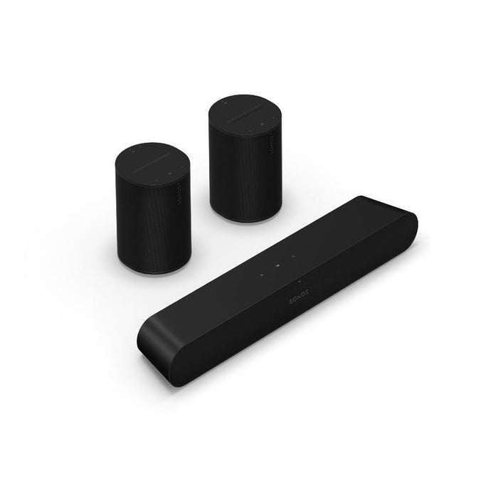 Sonos | Ensemble ambiophonique avec Ray - Ray + 2x Era 100 - Noir-Sonxplus St-Georges