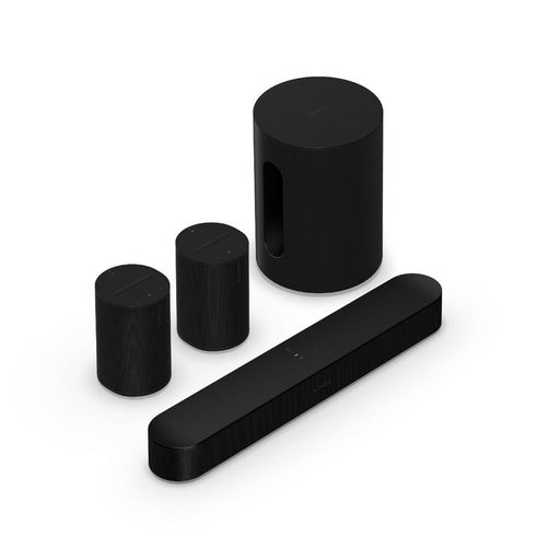 Sonos | Ensemble immersif avec Beam - Sub Mini - Era 100 - Noir-Sonxplus St-Georges