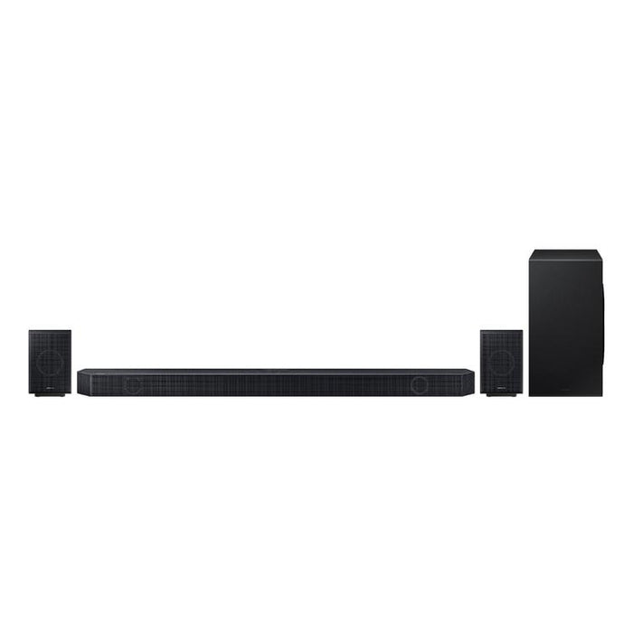 Samsung HWQ990C | Barre de son - 11.1.4 canaux - Dolby ATMOS sans fil - Avec caisson de graves sans fil et Haut-parleurs arrière inclus - Série Q - 656W - Noir-Sonxplus St-Georges