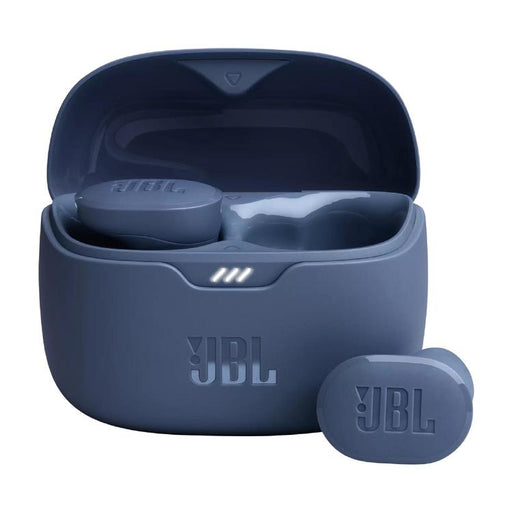 JBL Tune Buds | Écouteurs intra-auriculaires - 100% Sans fil - Bluetooth - Réduction de bruit - 4 microphones - Bleu-Sonxplus St-Georges