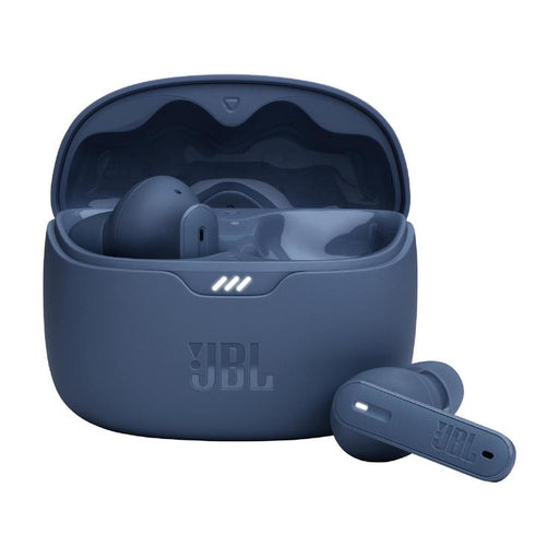 JBL Tune Beam | Écouteurs intra-auriculaires - 100% Sans fil - Bluetooth - Smart Ambient - Conception Stick-open - Bleu-Sonxplus St-Georges