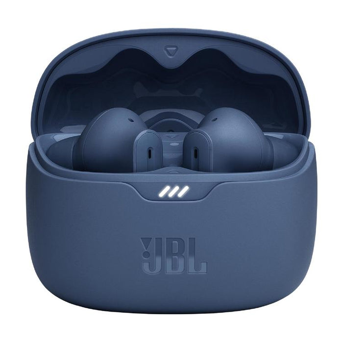 JBL Tune Beam | Écouteurs intra-auriculaires - 100% Sans fil - Bluetooth - Smart Ambient - Conception Stick-open - Bleu-Sonxplus St-Georges