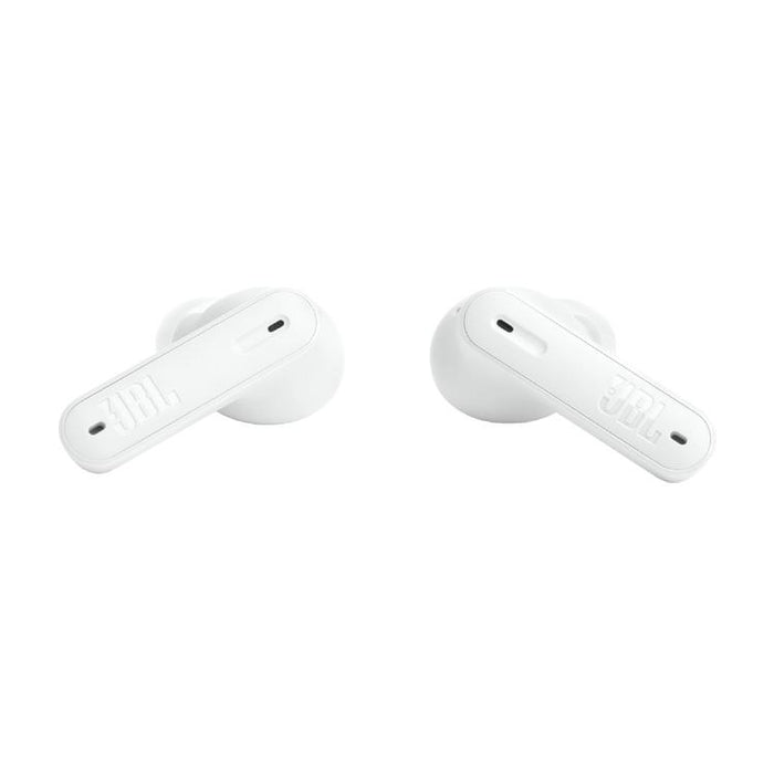 JBL Tune Beam | Écouteurs intra-auriculaires - 100% Sans fil - Bluetooth - Smart Ambient - Conception Stick-open - Blanc-Sonxplus St-Georges