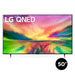 LG 50QNED80URA | Téléviseur intelligent 50" QNED 4K - NanoCell à points quantiques - Série QNED80URA - HDR - Processeur a7 AI Gen6 4K - Noir-Sonxplus St-Georges