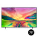 LG 75QNED80URA | Téléviseur intelligent 75" QNED 4K - NanoCell à points quantiques - Série QNED80URA - HDR - Processeur a7 AI Gen6 4K - Noir-Sonxplus St-Georges