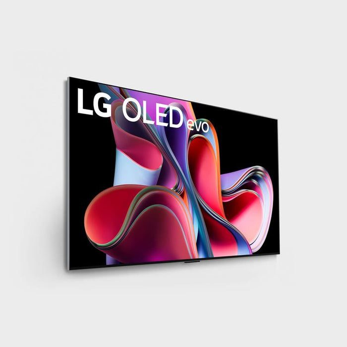 LG OLED83G3PUA | Téléviseur intelligent 83" 4K OLED Evo - Edition Gallery - Série G3 - Cinéma HDR - Processeur IA a9 Gén.6 4K - Noir-Sonxplus St-Georges