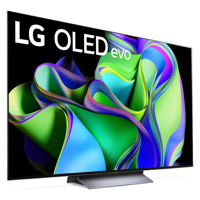 LG OLED77C3PUA | Téléviseur intelligent 77" OLED evo 4K - Série C3 - HDR - Processeur IA a9 Gen6 4K - Noir-Sonxplus St-Georges