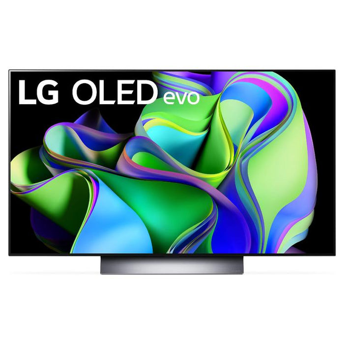 LG OLED48C3PUA | Téléviseur intelligent 48" OLED evo 4K - Série C3 - HDR - Processeur IA a9 Gen6 4K - Noir-Sonxplus St-Georges