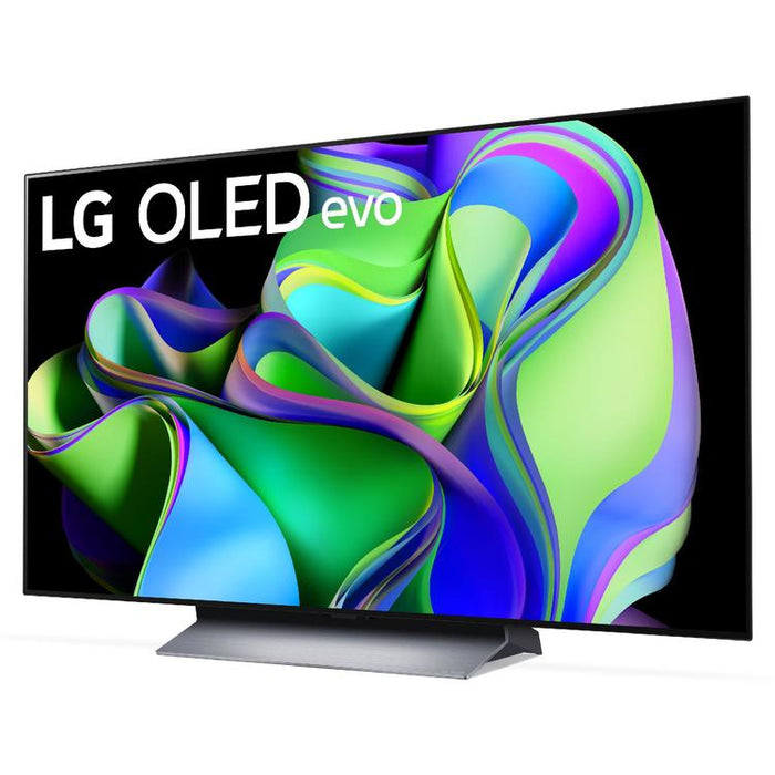 LG OLED48C3PUA | Téléviseur intelligent 48" OLED evo 4K - Série C3 - HDR - Processeur IA a9 Gen6 4K - Noir-Sonxplus St-Georges