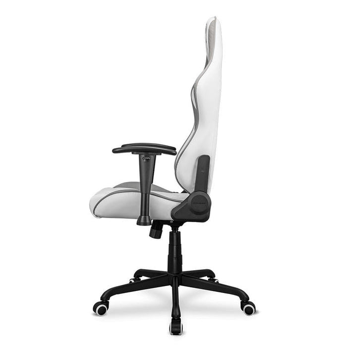 Cougar Armor Elite 300114 | Chaise de jeu - Ergonomique et réglable - Cuir PVC - Blanche-Sonxplus St-Georges