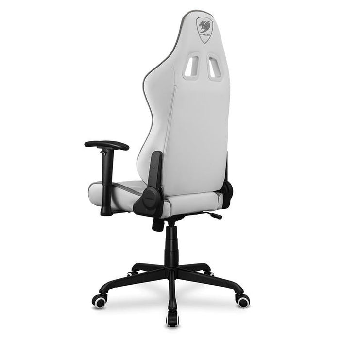 Cougar Armor Elite 300114 | Chaise de jeu - Ergonomique et réglable - Cuir PVC - Blanche-Sonxplus St-Georges