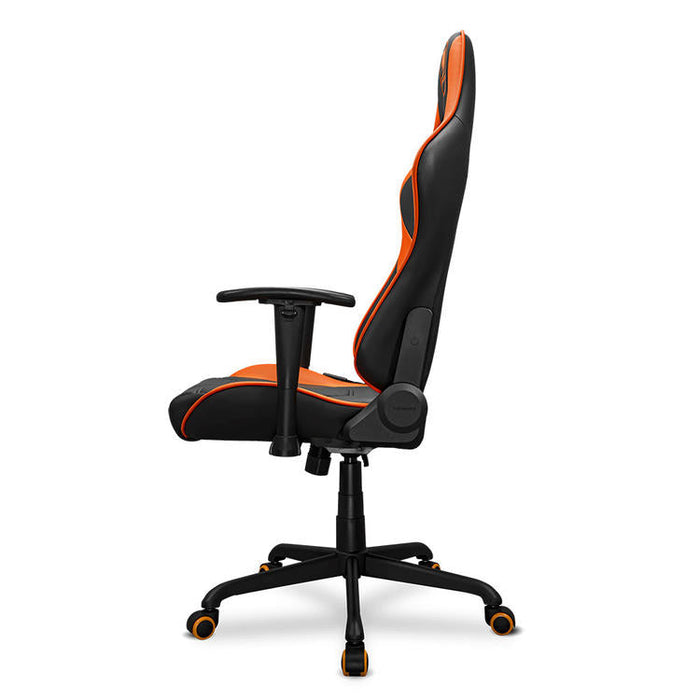 Cougar Armor Elite 300112 | Chaise de jeu - Ergonomique et réglable - Cuir PVC - Orange-Sonxplus St-Georges