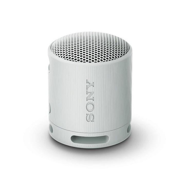 Sony SRS-XB100 | Haut-parleur portatif - Sans fil - Bluetooth - IP67 - Gris clair-Sonxplus St-Georges