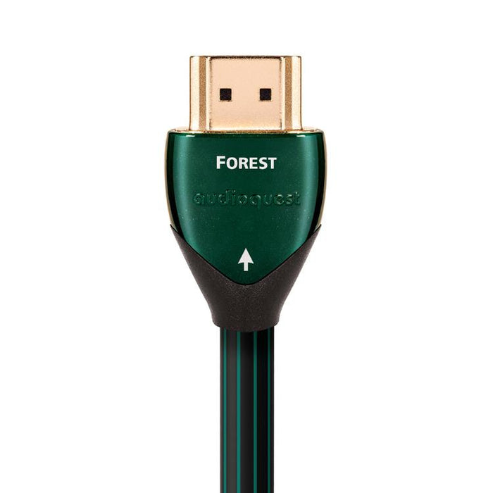 Audioquest Forest | Câble HDMI actif - Transfert jusqu'à 8K Ultra HD - HDR - eARC - 18 Gbps - 12.5 Mètres-Sonxplus St-Georges