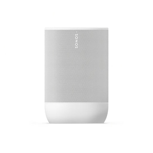 Sonos Move 2 | Haut-parleur sans fil - Stéréo - Commande Vocale - Jusqu'à 24 heures d'autonomies - Blanc-Sonxplus St-Georges