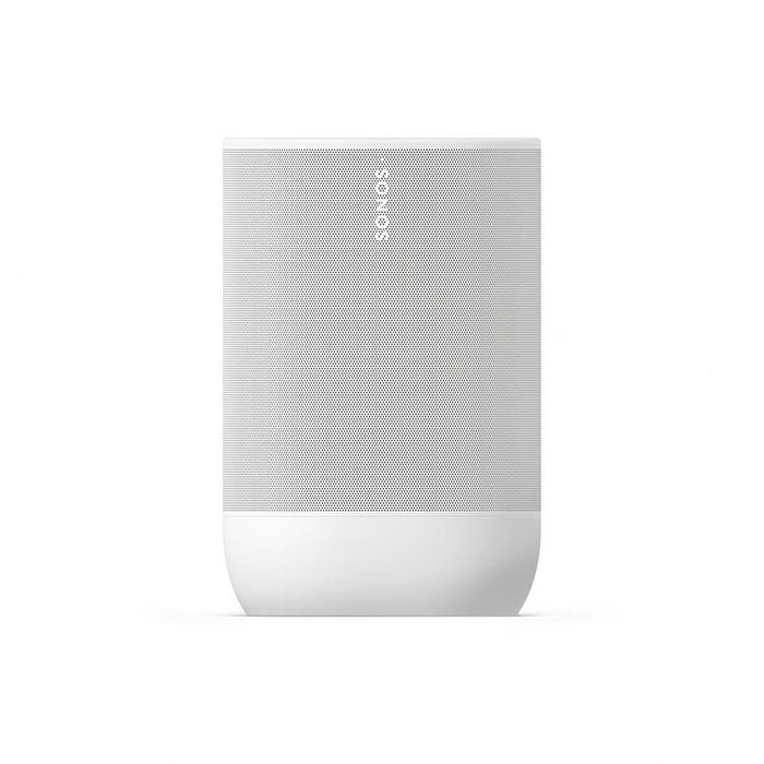 Sonos Move 2 | Haut-parleur sans fil - Stéréo - Commande Vocale - Jusqu'à 24 heures d'autonomies - Blanc-Sonxplus St-Georges