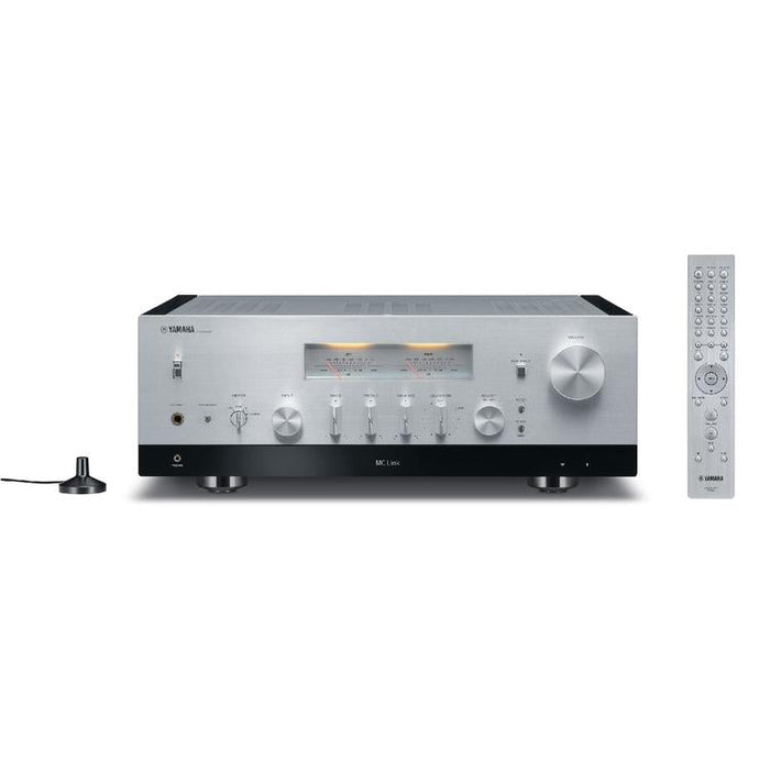 Yamaha RN2000A | Récepteur réseau hi-fi stéréo avec MusicCast - 120 W + 120 W - Airplay - Argent-Sonxplus St-Georges