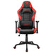 Cougar Armor Elite 300219 | Chaise de jeu - Ergonomique et réglable - Cuir PVC - Noir/Rouge-Sonxplus St-Georges