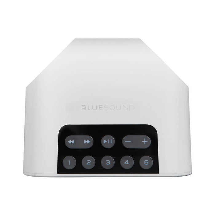 Bluesound PULSE FLEX 2i | Haut-parleur de diffusion multi-pièces - Sans fil - Portable - Bluetooth - Blanc-Sonxplus St-Georges