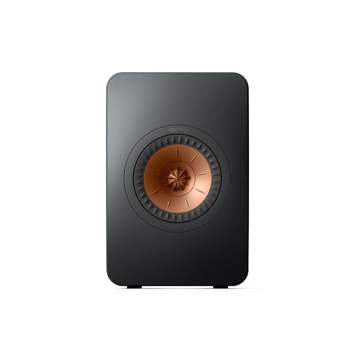 KEF LS50 META | Haut-parleurs HiFi Uni-Q 12e génération - Bass reflex 2 voies - Technologhie d'absorption Metamaterial - Noir Carbone - Paire-Sonxplus St-Georges