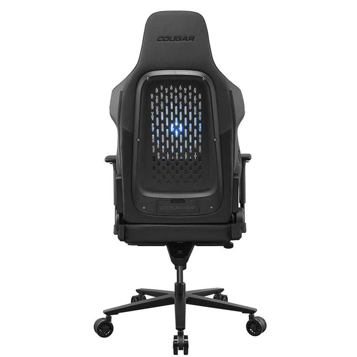 Cougar NxSys Aero | Chaise de jeu - Ventilateur de 200mm intégré - Siège baquet festonné - Noir-Sonxplus St-Georges