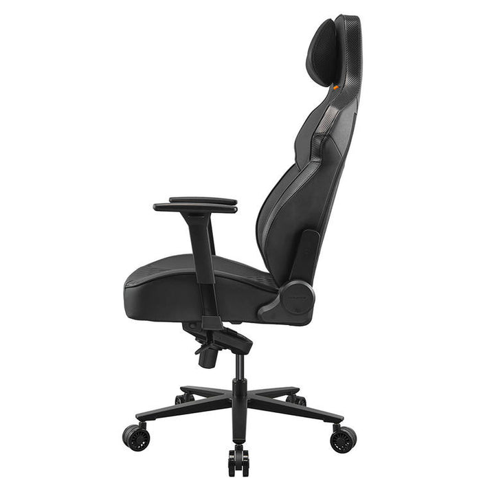 Cougar NxSys Aero | Chaise de jeu - Ventilateur de 200mm intégré - Siège baquet festonné - Noir-Sonxplus St-Georges