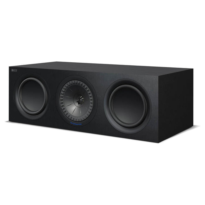 KEF Q650C | Haut-parleurs Central - 2.5 Voies - Hi-Fi - Noir Satin - Unité-Sonxplus St-Georges