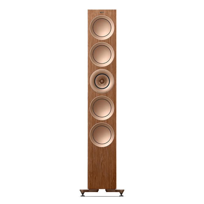 KEF R11 Meta | Haut-parleurs sur pieds - Bass Reflex 3 voies - Hi-Fi - Noyer - Paire-Sonxplus St-Georges