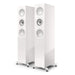 KEF R7 Meta | Haut-parleurs sur pieds - Bass Reflex 3 voies - Hi-Fi - Blanc Laqué - Paire-Sonxplus St-Georges