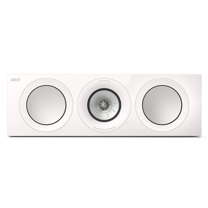 KEF R2 Meta | Haut-parleurs LCR - 3 voies charge close - Hi-Fi - Blanc Laqué - Unité-Sonxplus St-Georges