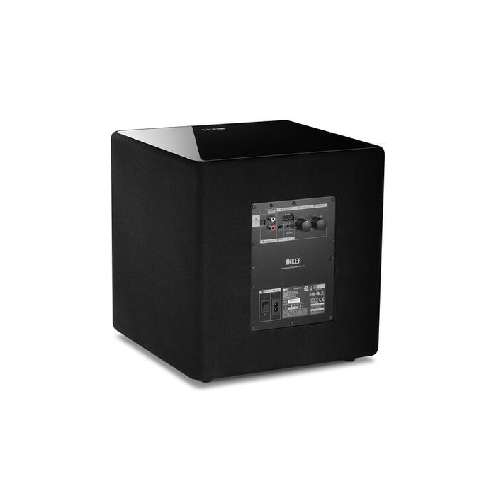 KEF Kube 8B | Caisson de graves - 8po - 300 Watts RMS - Noir-Sonxplus St-Georges