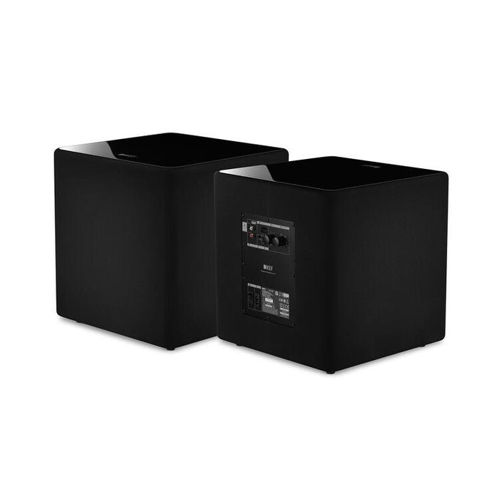 KEF Kube 8B | Caisson de graves - 8po - 300 Watts RMS - Noir-Sonxplus St-Georges