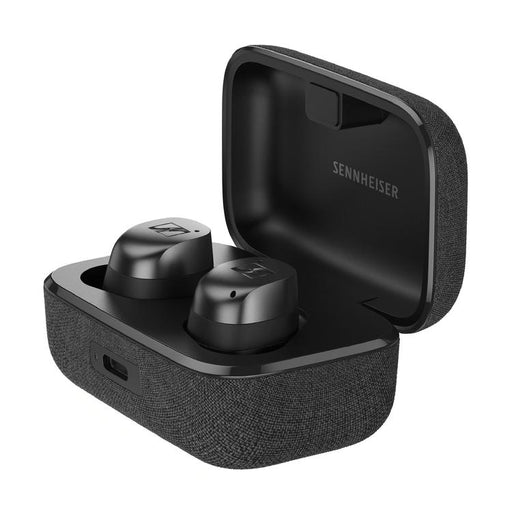 Sennheiser MOMENTUM True Wireless 4 | Écouteurs intra-auriculaires - Sans fil - Réduction adaptative du bruit - Noir/Graphite-Sonxplus St-Georges