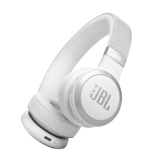 JBL Live 670NC | Écouteurs circum-auriculaires - Sans fil - Bluetooth - Blanc-Sonxplus St-Georges