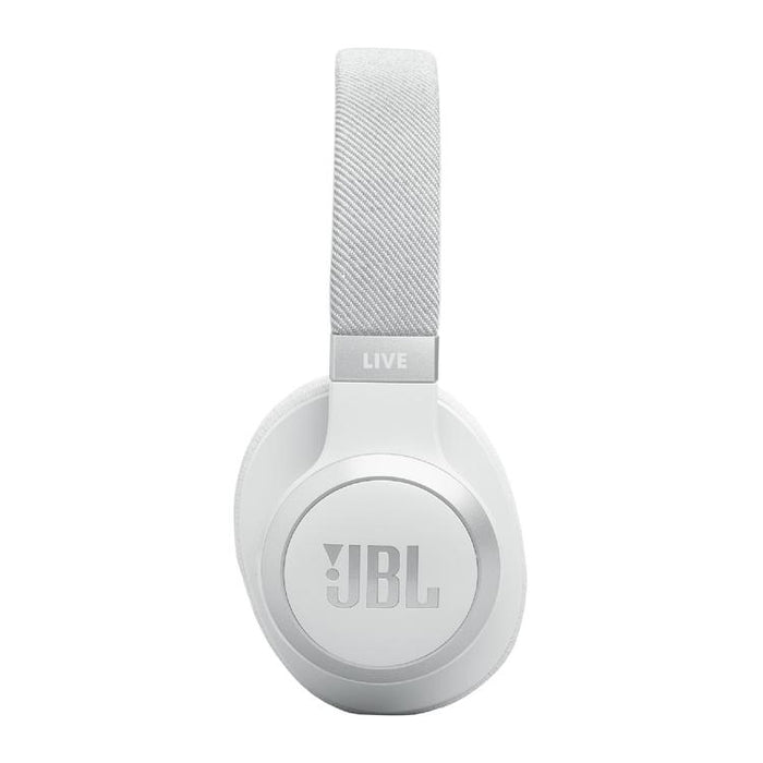 JBL Live 770NC | Écouteurs circum-auriculaires - Sans fil - Bluetooth - Blanc-Sonxplus St-Georges