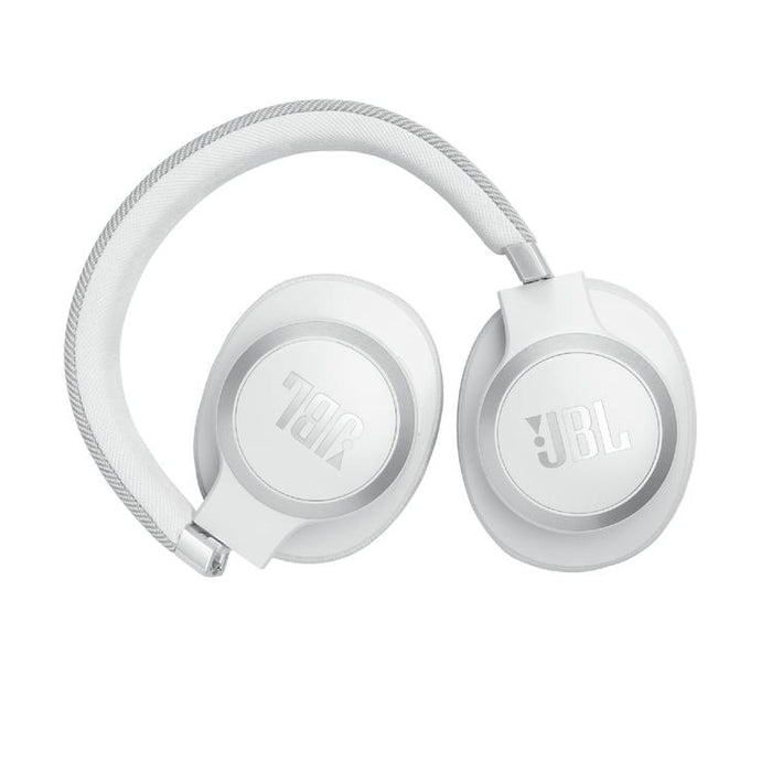 JBL Live 770NC | Écouteurs circum-auriculaires - Sans fil - Bluetooth - Blanc-Sonxplus St-Georges